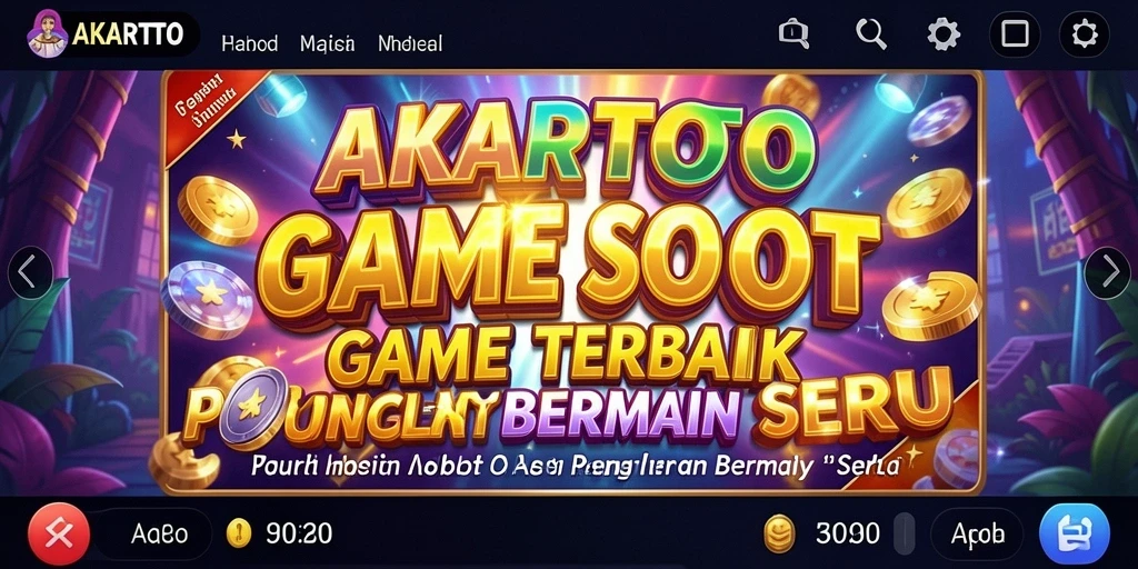 Tangkapan layar gameplay AKARTOTO yang menampilkan pengalaman Slot seru.