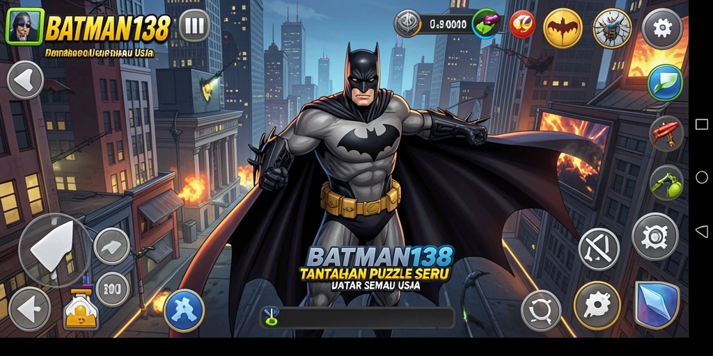 Tampilan gameplay seru dalam BATMAN138 dengan berbagai tipe puzzle.