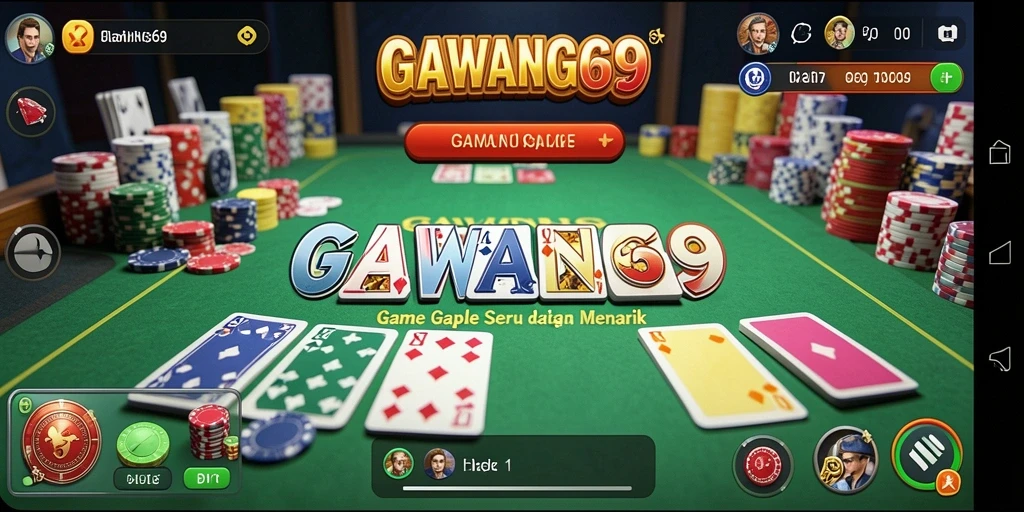 Tampilan gameplay GAWANG69 yang seru dan interaktif.
