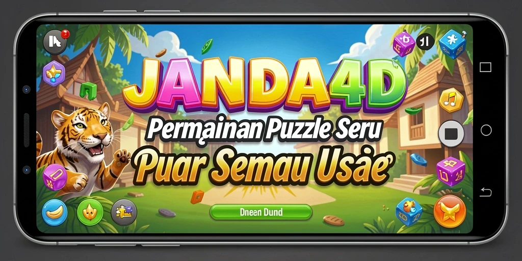 Screenshot gameplay JANDA4D menampilkan tantangan puzzle yang menarik.