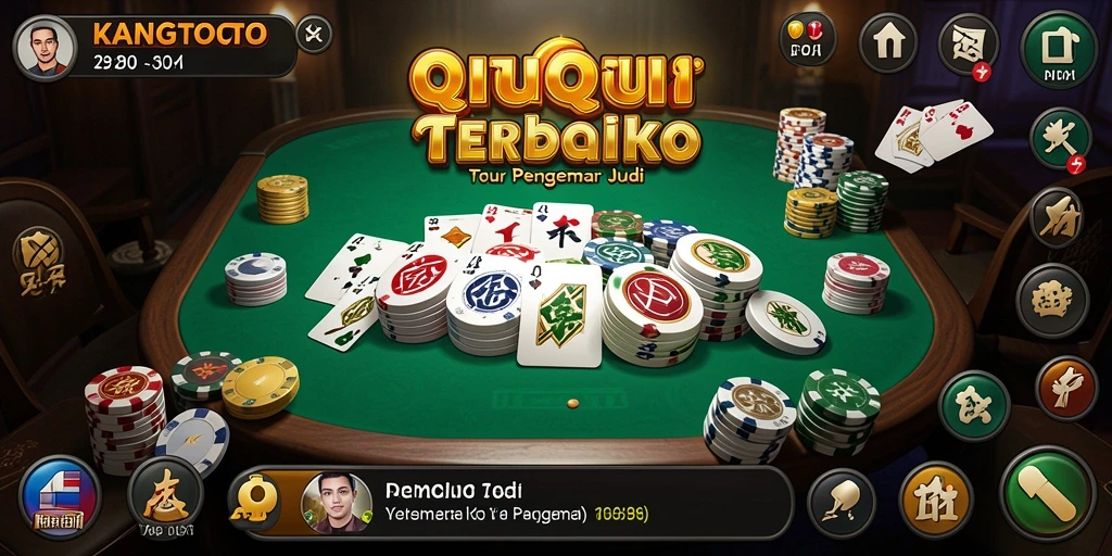 Tampilan gameplay seru dalam KANGTOTO yang menampilkan QiuQiu.