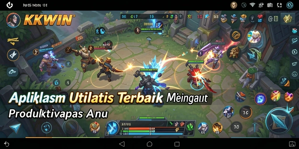 Menampilkan tampilan antarmuka KKWIN yang mudah digunakan.