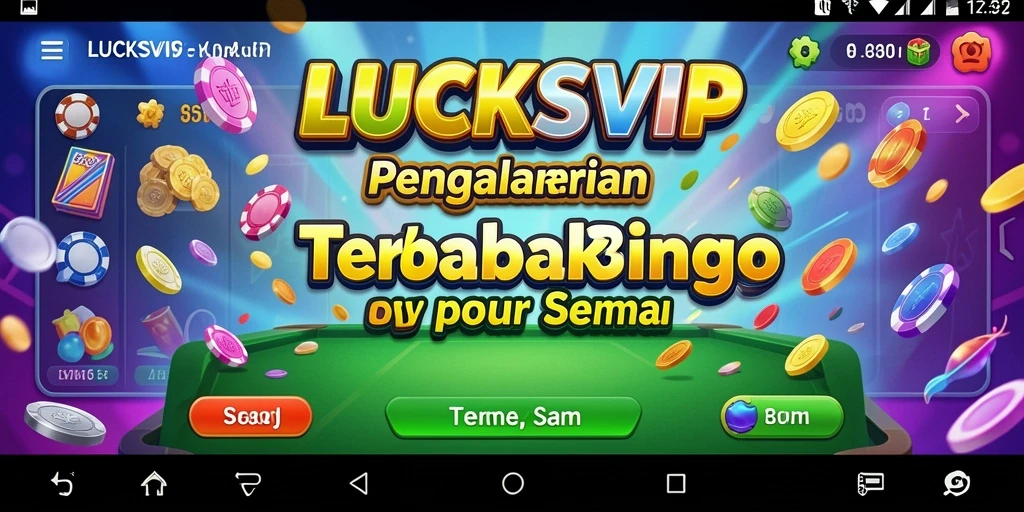 Gameplay seru bingo di LUCKSVIP dengan hadiah menarik.