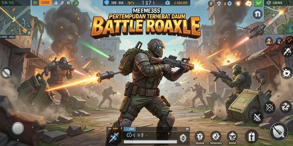 Gameplay seru dalam <strong>ME355</strong> dengan aksi Battle Royale yang menegangkan.