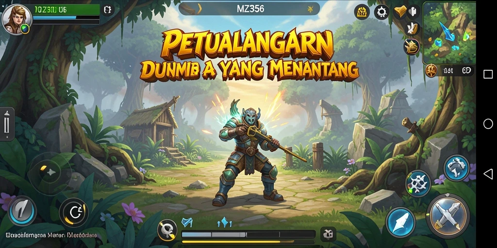 Tampilan gameplay seru dari MZ356 dengan berbagai tantangan menarik.