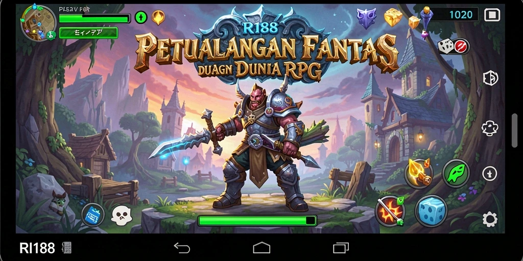 Gameplay menakjubkan dengan grafis RPG yang memukau.