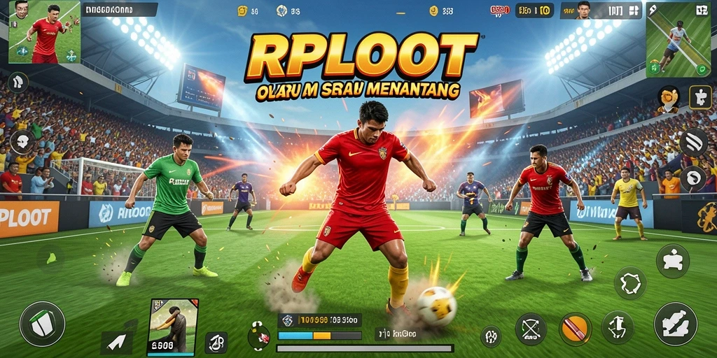Tampilan gameplay menegangkan dan seru dari RPLOOT.