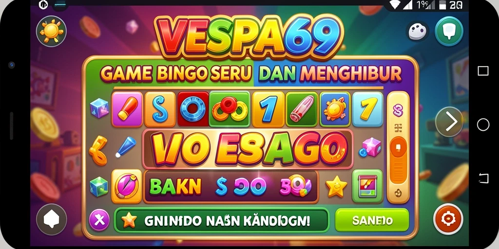 Screenshot gameplay Bingo yang seru di VESPA69.