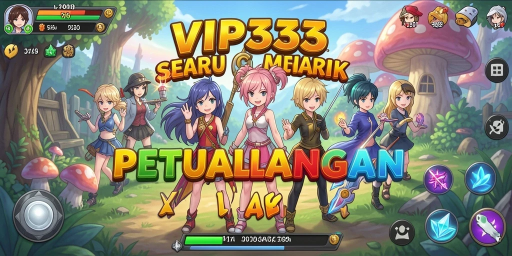 Screenshot menunjukkan aksi seru dalam gameplay Anime.